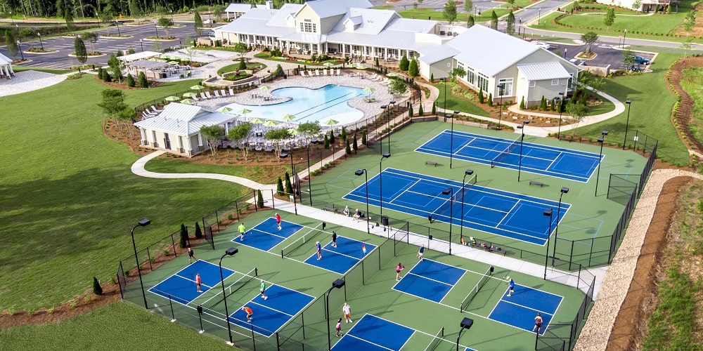 Cresswind Peachtree City Amenities Aerial View