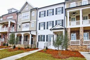 Townhomes in Downtown Marietta Exterior