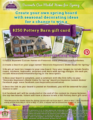 Spring Pinterest Contest