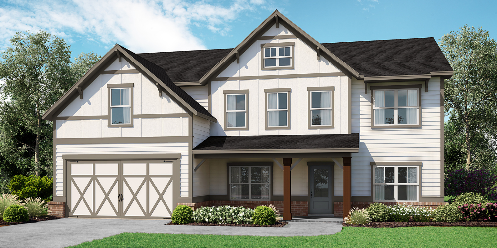 SR Rosewood front rendering at Chimney Creek in Cumming