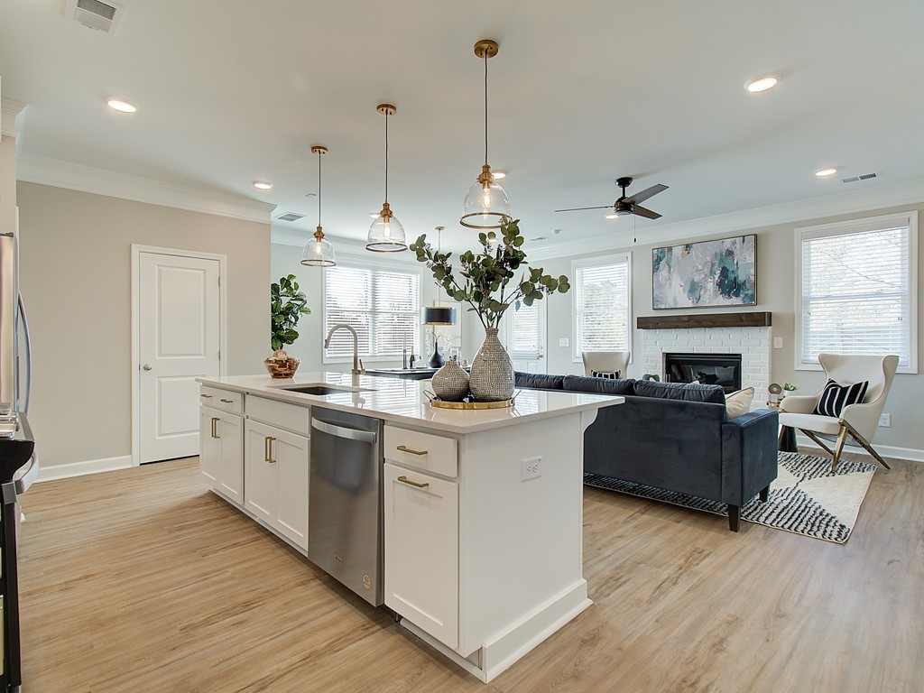 Award-winning Brooks townhome model in Kennesaw